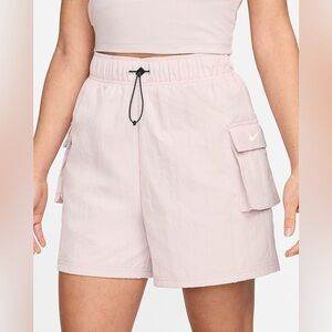 NWT Nike Women's Woven Loose Fit High-Rise Shorts~Light Pale Purple~X-Small~$52